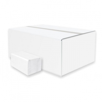 Papierové servítky skladané ZZ 2-vrstvové HARMONY professional, 100% celulóza, biele (20 bal.) 