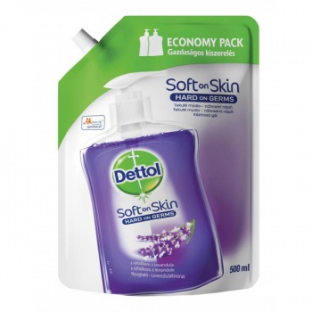 Dettol tekuté mydlo (NÁHRADNÁ NÁPLŇ) 500 ml - Levanduľa 