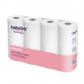 Kuchynské utierky 3-vrstvové HARMONY Professional, celulóza, návin 10,5 m (4 ks) 