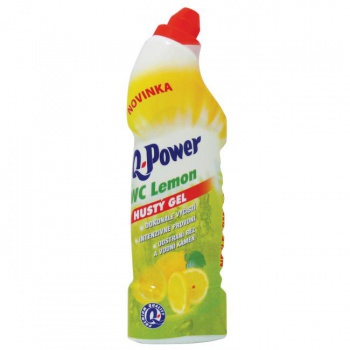 Q-Power WC gél 750 ml - Lemon