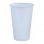 Poháre plastové 500 ml biele (50 ks) 