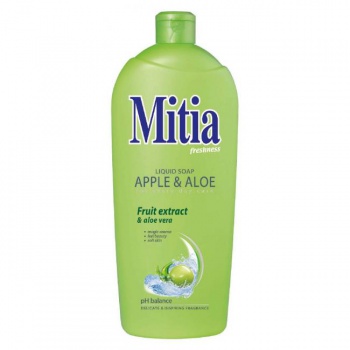 Mitia tekuté mydlo 1 l - Jablko&Aloe 