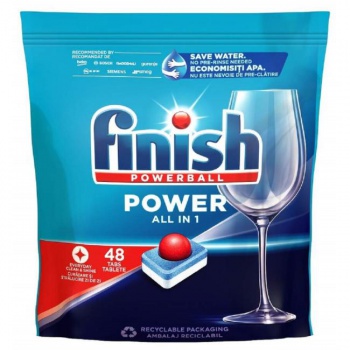 Finish tablety do umývačky riadu All in1 (48 ks) 