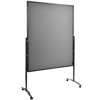Moderačná tabuľa plstená 150x120 cm PREMIUM PLUS sivá 