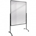 Moderačná predeľovacia tabuľa PREMIUM PLUS 150x120cm transparentná