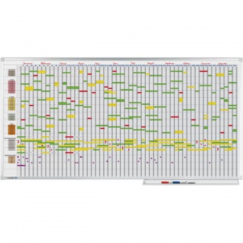 Plánovacia tabuľa PROFESSIONAL 100x200 cm 