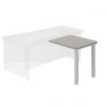 Prídavný stôl Lenza Wels, 110x76,2x70cm, kovové nohy - driftwood