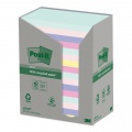 Samolepiaci bloček Post-it recyklované 76x127 dúhové 