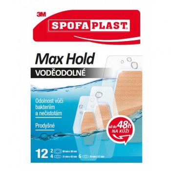 3M Spofaplast 191N Max Hold Vodeodolné, 12 ks