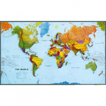 Mapa Svet-gigant 1950x1200 mm 