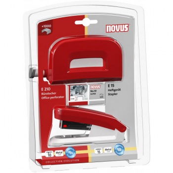 Súprava kolekcie Novus EVOLUTION E 15/E 210 červená/sivá 