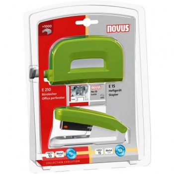 Súprava kolekcie NOVUS EVOLUTION E 15/E 210 zelená 