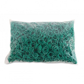 Gumičky Office Products 20mm 1kg zelené 