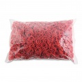 Gumičky Office Products 20mm 1kg červené 