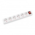 Predlžovací kábel Office Products so 6 zásuvkami s vypínačom 3m 