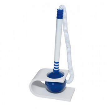 Pero so stojanom Office Products plastové modro-biele vertikálne 