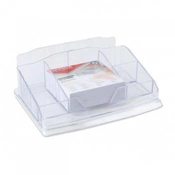 Stolový organizér Office Products transparentný 