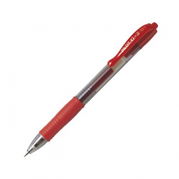 Roller gélový PILOT G-2 0,7 mm červený 