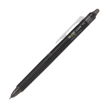 Roller gumovací PILOT Frixion clicker R, 0,5 mm čierna 