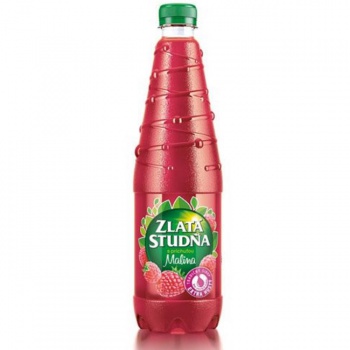 Sirup ZLATÁ STUDŇA s príchuťou malina 0,7 ℓ 