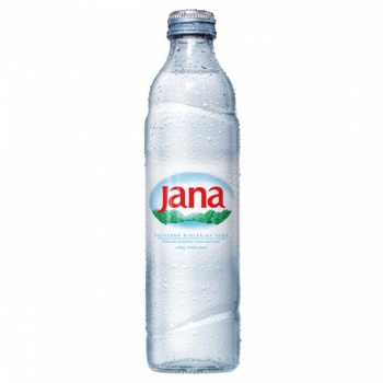 Minerálna voda prírodná Jana nesýtená 24 x 0,33 ℓ NEVRATNÉ SKLO 