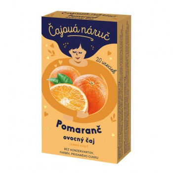 Čaj LEROS ovocný Čajová náruč pomaranč 20 x 1 g 