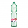 Minerálna voda MATTONI ochutená - granátové jablko sýtená 6 x 1,5 ℓ