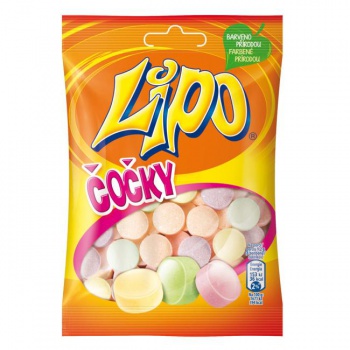 Cukríky LIPO ovocné Čočky 60 g