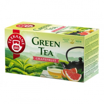 Čaj TEEKANNE zelený Grapefruit HB 20 x 1,75g 