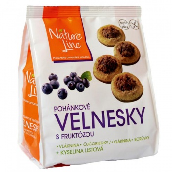 NATURE LINE sušienky pohánkové VELNESKY 200g