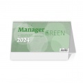 Stolový kalendár Manager green 2024
