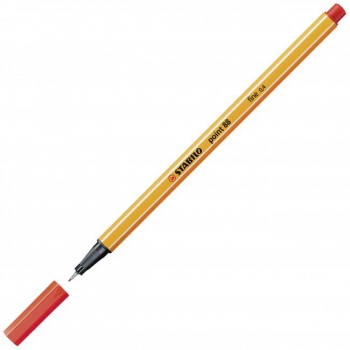 Liner STABILO Point 88 jasne červený 