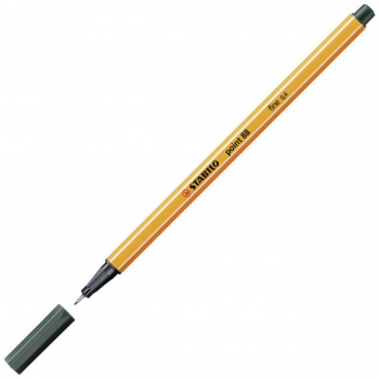 Liner STABILO Point 88 olivovo zelený 