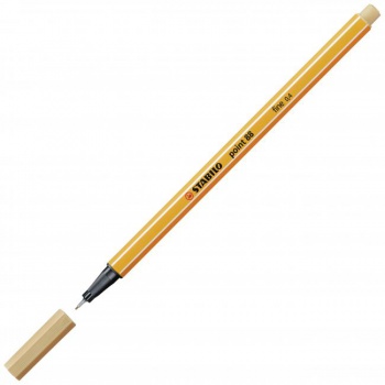 Liner STABILO Point 88 svetlookrový 