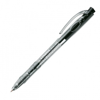 Guľôčkové pero STABILO Liner 308 čierne 