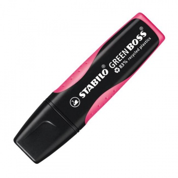 Zvýrazňovač STABILO GREEN BOSS ružový 