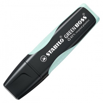 Zvýrazňovač STABILO GREEN BOSS Pastel pastelová tyrkysová 