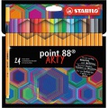 Sada linerov STABILO point 88/24S `ARTY` 