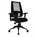 Kancelárska stolička LADY SITNESS DELUXE čierna 