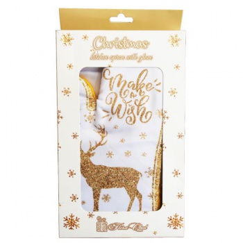 Set kuchynská rukavica + zástera MIX motívov