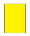 Etikety farebné 210x297mm APLI A4 100 hárkov žlté