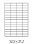 Etikety univerzálne 52,5x21,2mm Etibox A4 100 hárkov 