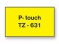 Samolepiaca páska Brother TZe-631 12 mm žltá/čierna 