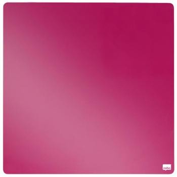 Magnetická tabuľa Nobo 36x36cm ružová 