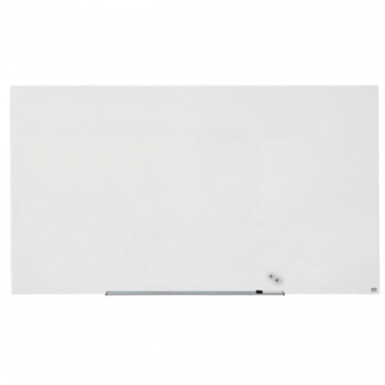 Sklenená tabuľa Nobo Diamond biela 85” 1900x1000mm 
