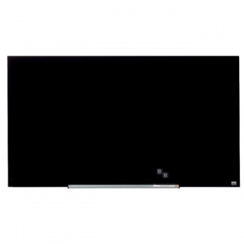 Sklenená tabuľa Nobo Diamond čierna 57”, 1260x710mm 