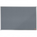 Tabuľa napichovacia Nobo Essence 60x90 cm sivá 