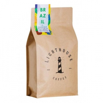 Zrnková káva Lighthouse Coffee Brazil Cerrado Dulce Fine Cup 500 g 