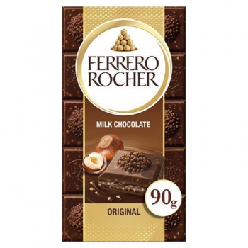 Čokoláda Ferrero Rocher mliečna 90 g 