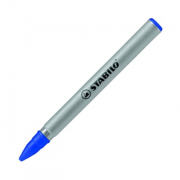 Náhradná náplň do rollera Stabilo Easy original fine modrá, 3ks 